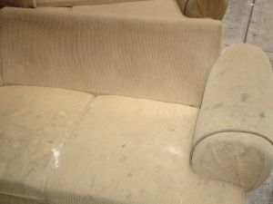 Lavado de Salas, Sillones.
El Antes.