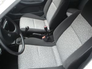 Lavado de Interiores de Autos.
El  Antes.